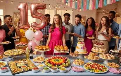 Buffet para Festa de 15 Anos​