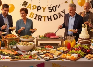 Buffet para Festa de 50 Anos​