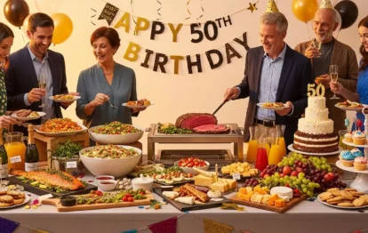 Buffet para Festa de 50 Anos​