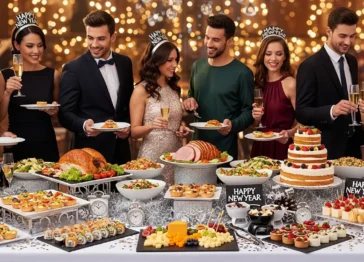 Buffet para Festa de Ano Novo​
