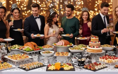 Buffet para Festa de Ano Novo​