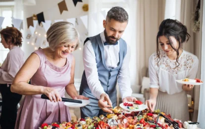 Buffet para Festa de Ano Novo​