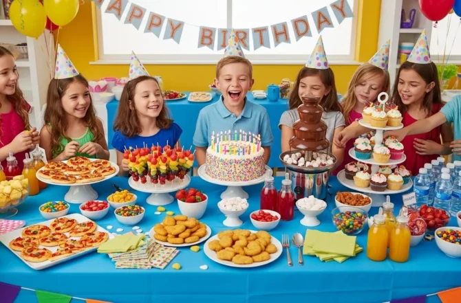 Buffet para Festa Infantil