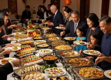 Buffet para Missa Oriental